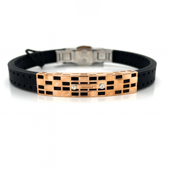 Jewelry in aruba: 18KT Gold Baraka Mens Bracelet