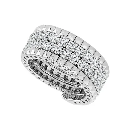Jewelry in Aruba: Flexie Diamond Band 2.5 ct tw 14k White Gold