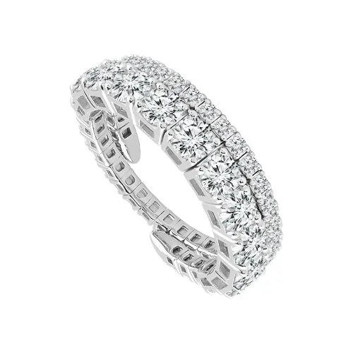 Jewelry in aruba: Flexie Diamond Band 2 ct tw 14k White Gold