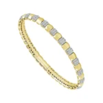 Flexie Diamond Bangle 1 ct tw 14k Yellow Gold