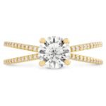 Frame Your Forever with the Camilla Split Shank Engagement Ring