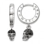 Thomas Sabo Skull Hoop Earring