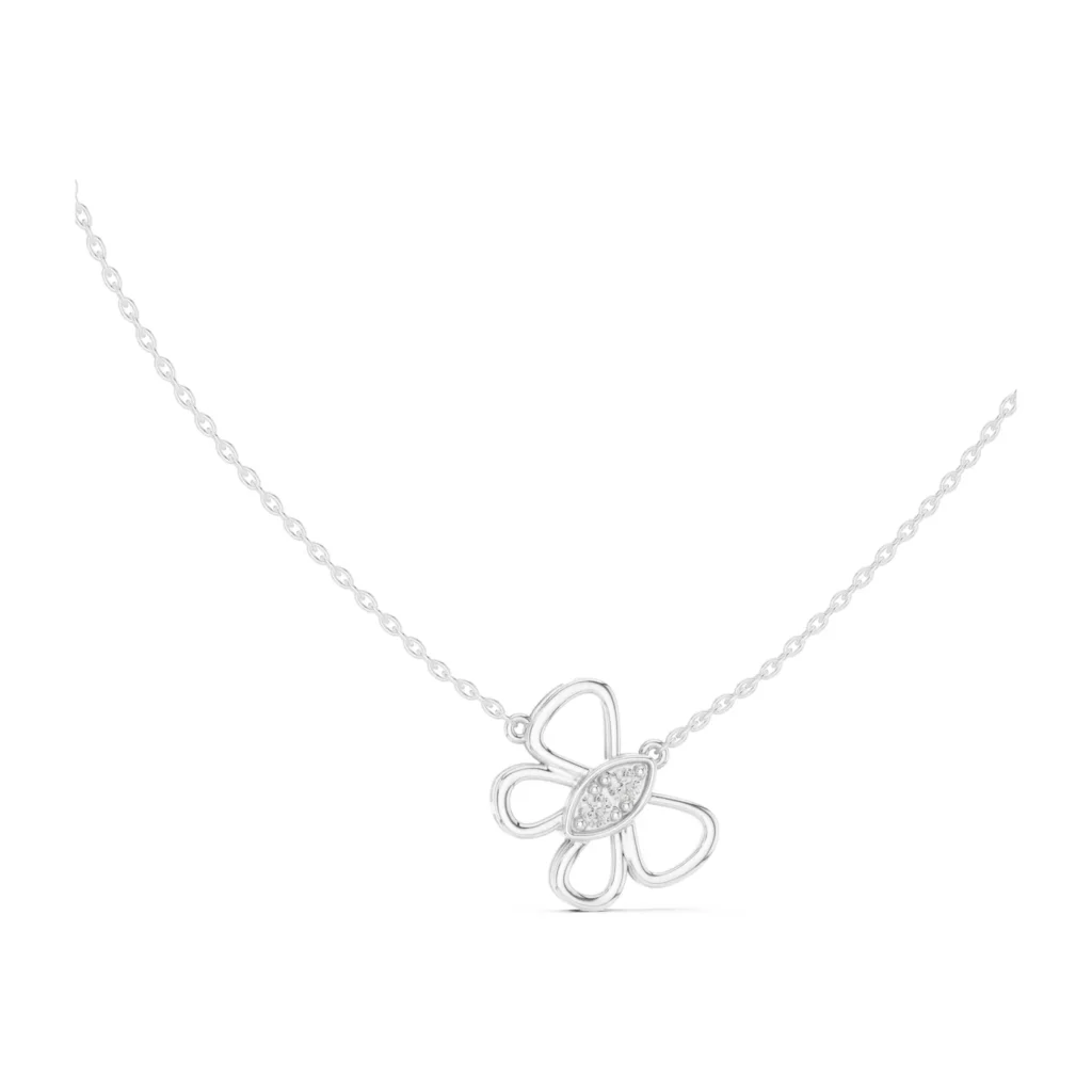 Butterfly Outline Pendant — photo 5