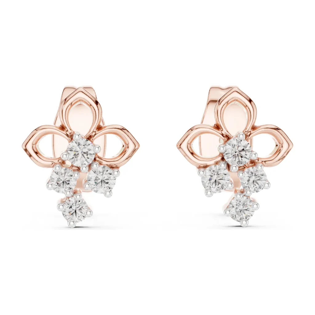 Tulip Cluster Studs — photo 12