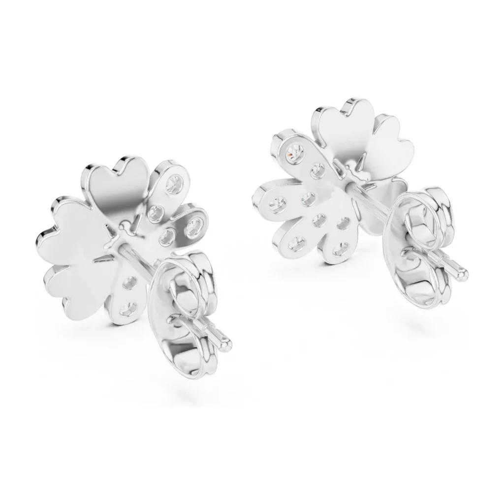 Heart Petal Cluster Studs — photo 7
