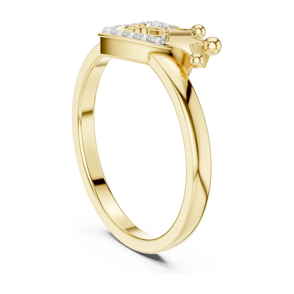 Crown Cluster Ring