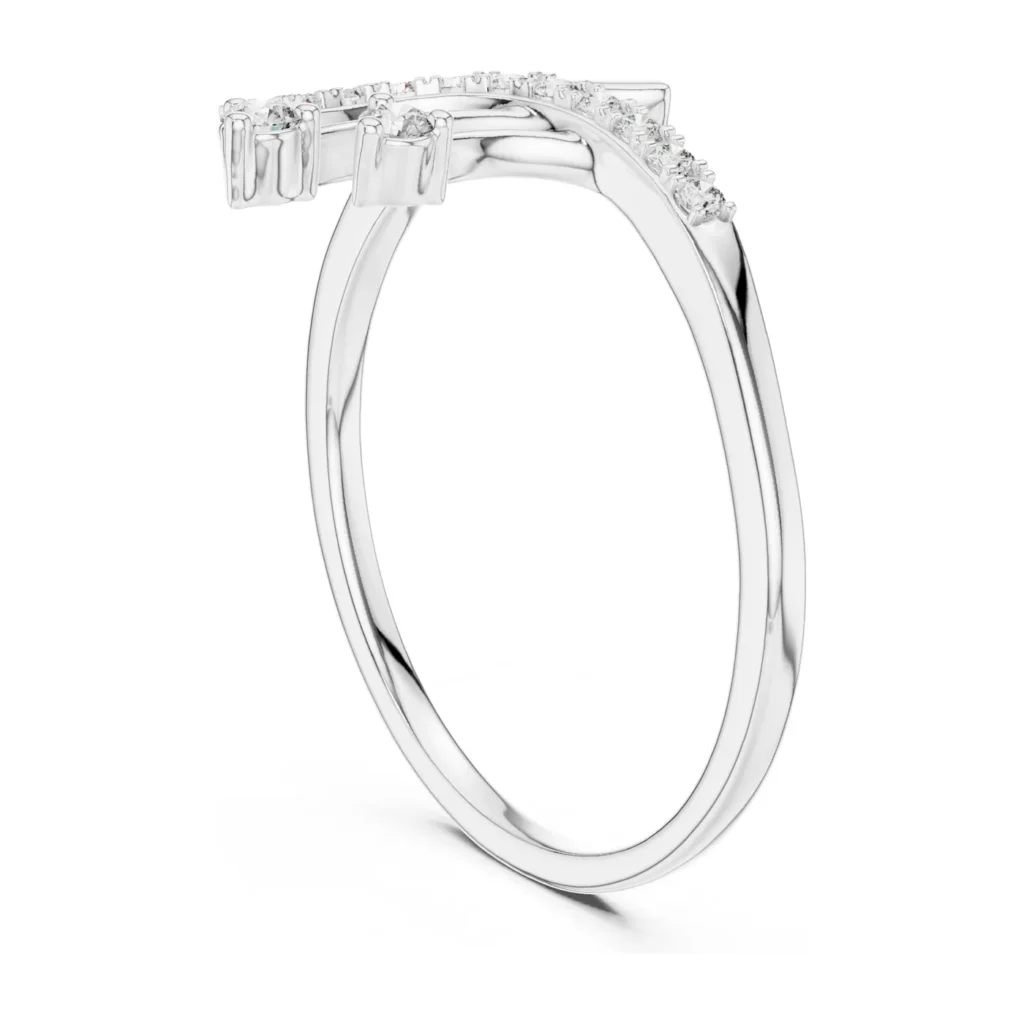 Diamond Butterfly Ring — photo 5