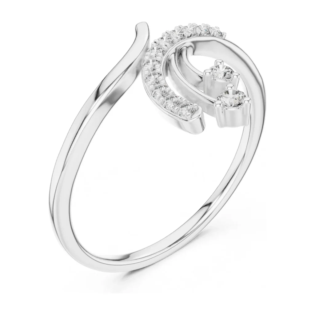 Diamond Butterfly Ring — photo 6