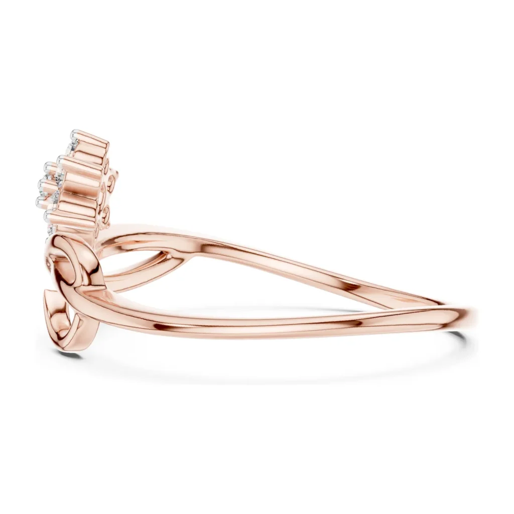 Love Knot Diamond Ring — photo 11