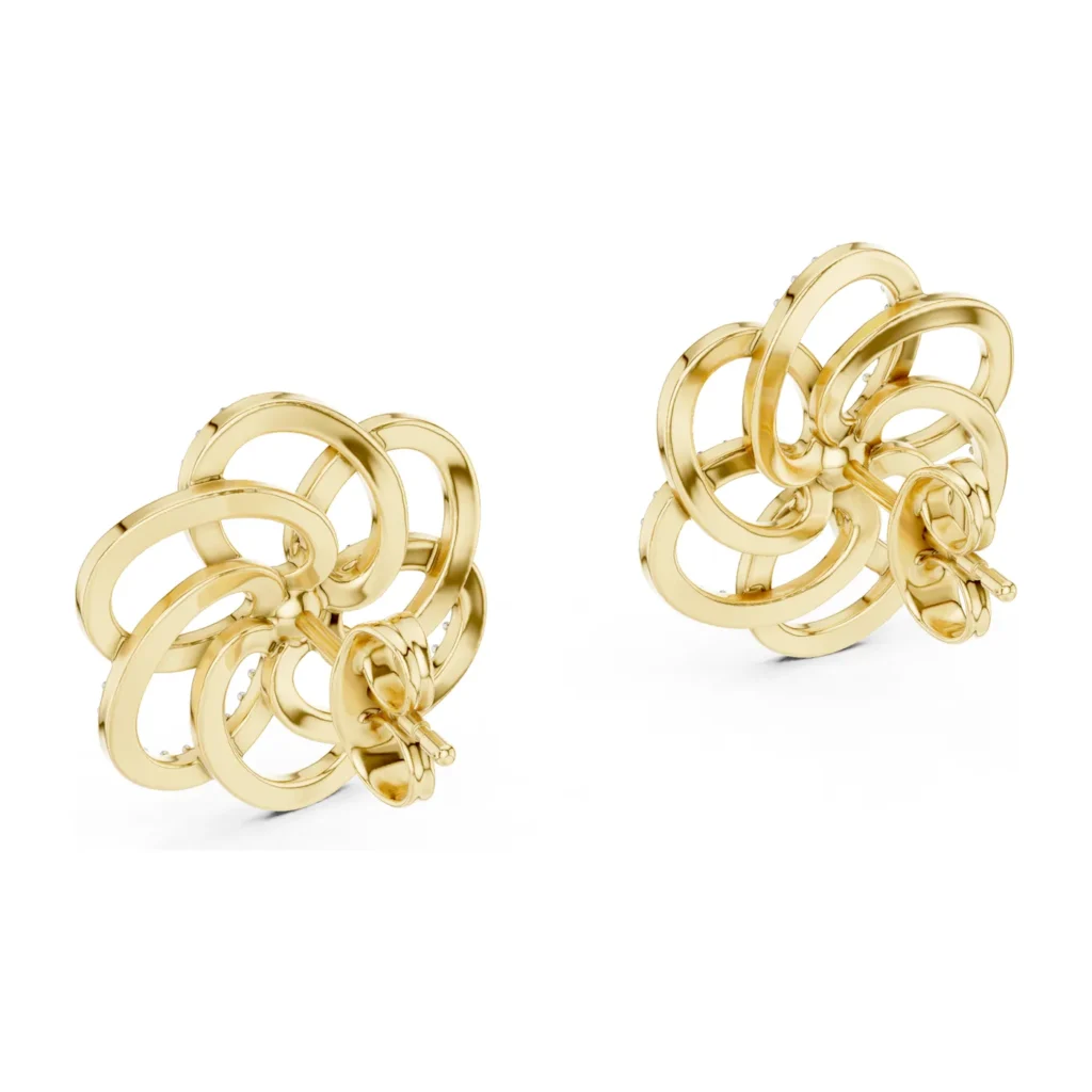 Rosette Swirl Studs — photo 3