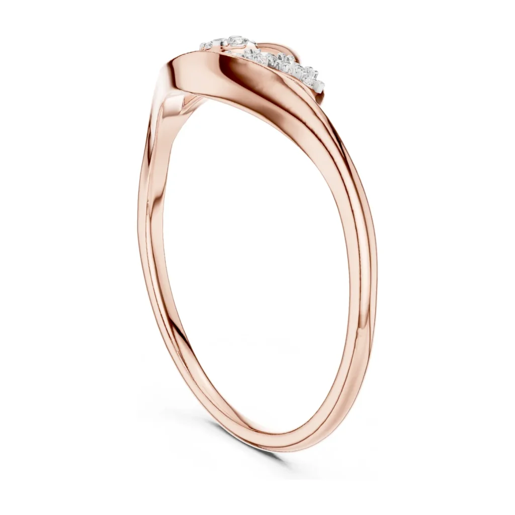 Sculpted Twist Accent Ring — photo 9