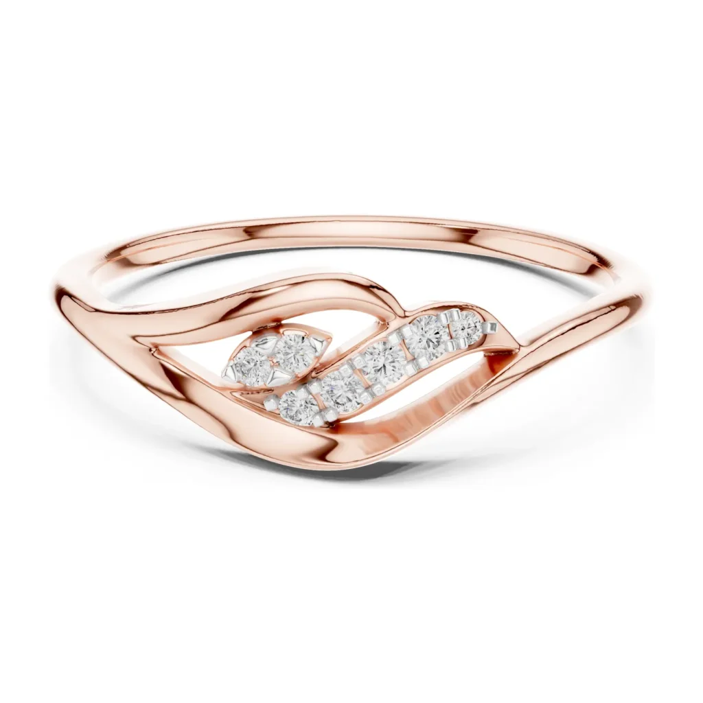 Sculpted Twist Accent Ring — photo 12