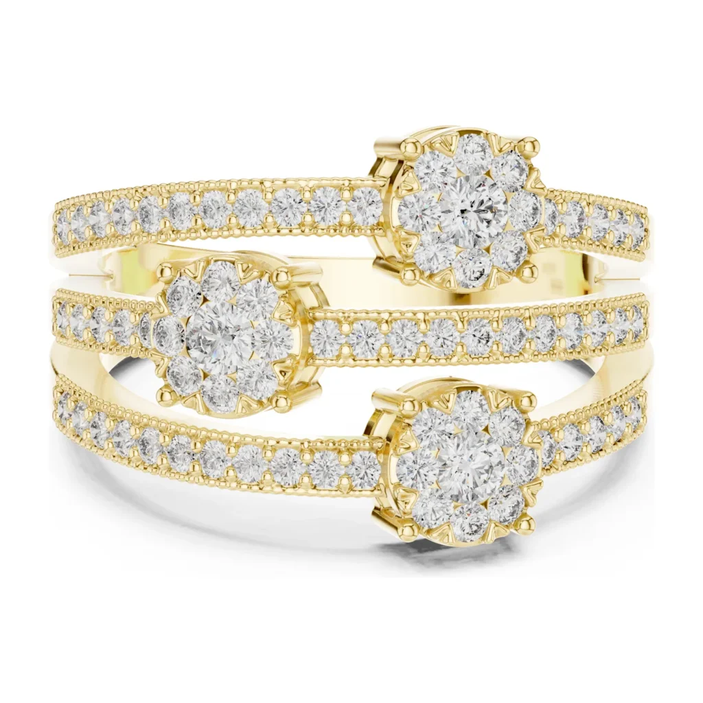 Double Cluster Multi-Row Ring — photo 4
