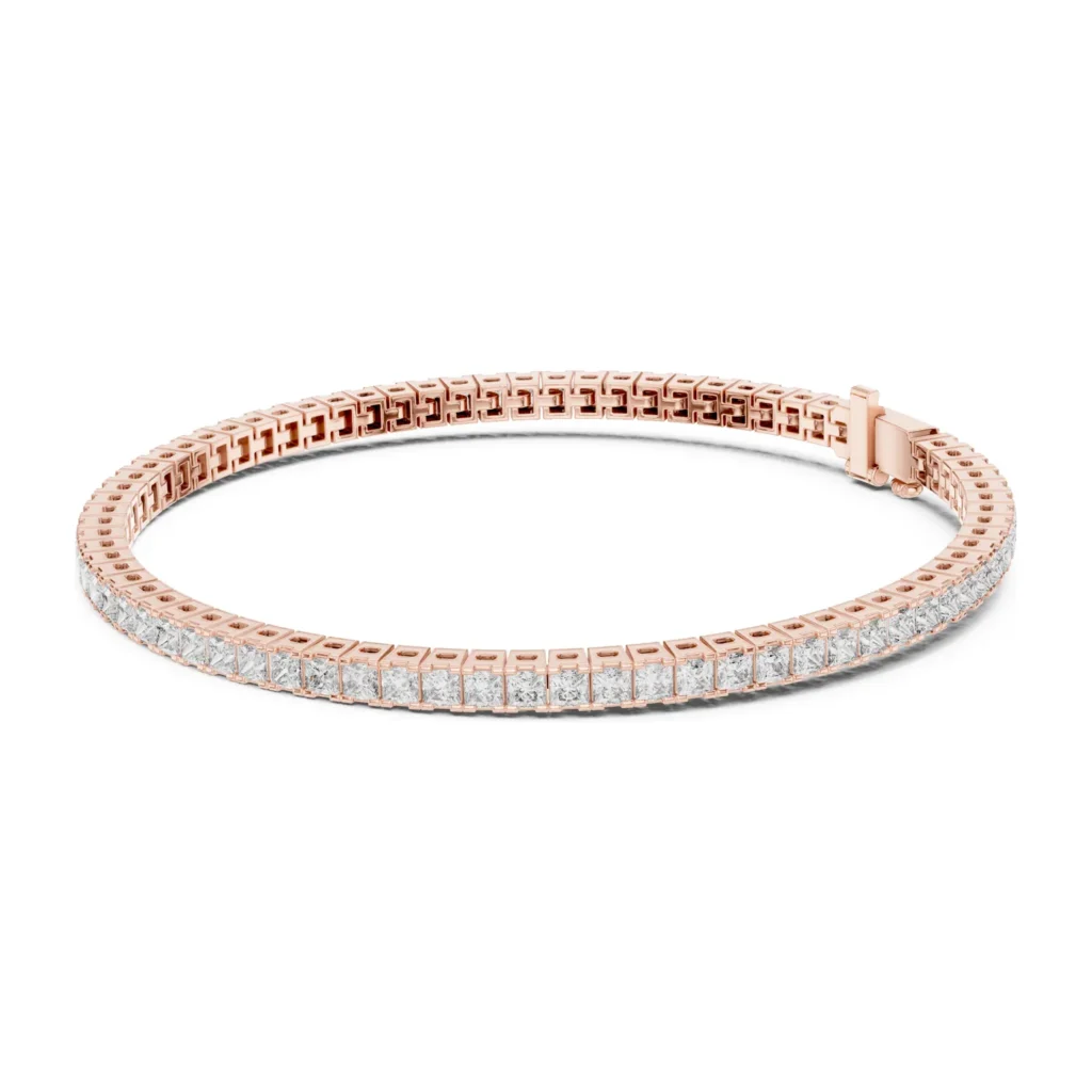 Petite Diamond Tennis Bracelet — photo 9