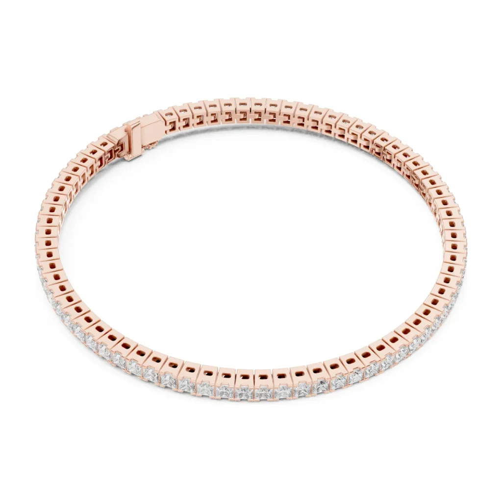 Petite Diamond Tennis Bracelet — photo 10