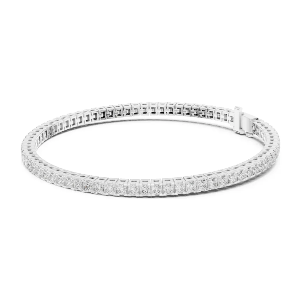 Petite Diamond Tennis Bracelet — photo 5