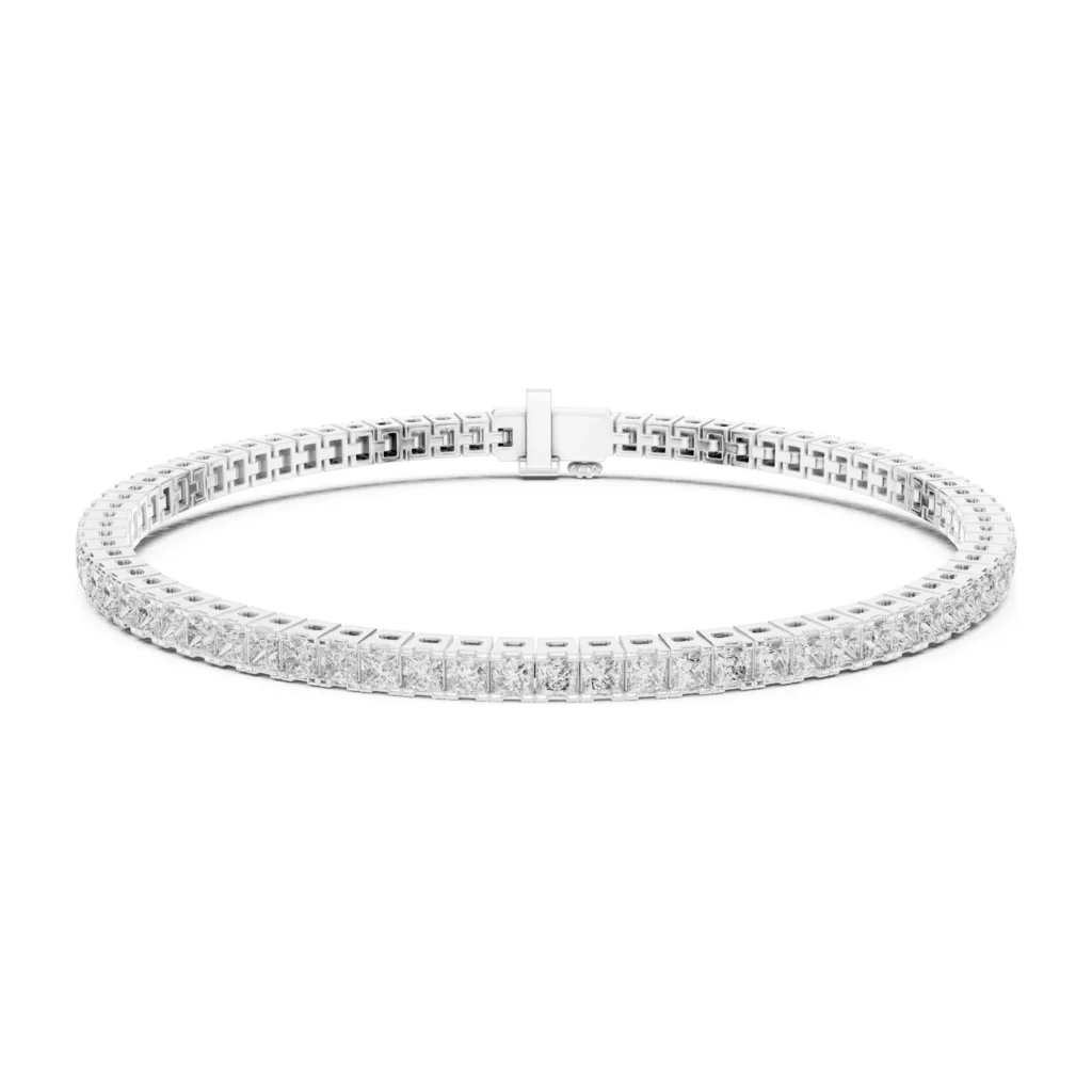 Petite Diamond Tennis Bracelet — photo 8