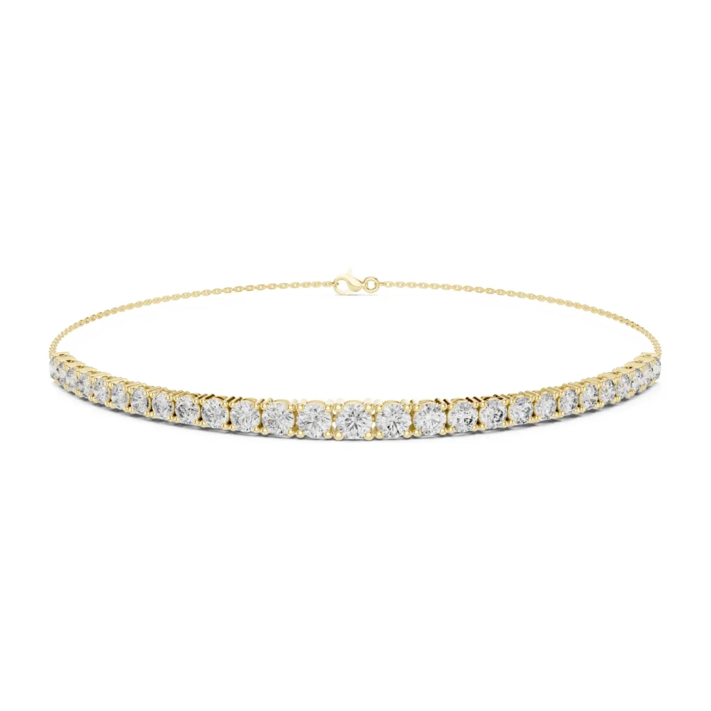 Diamond Bar Chain Bracelet — photo 4