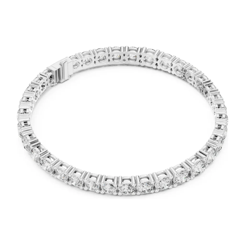 Statement Diamond Tennis Bracelet — photo 6