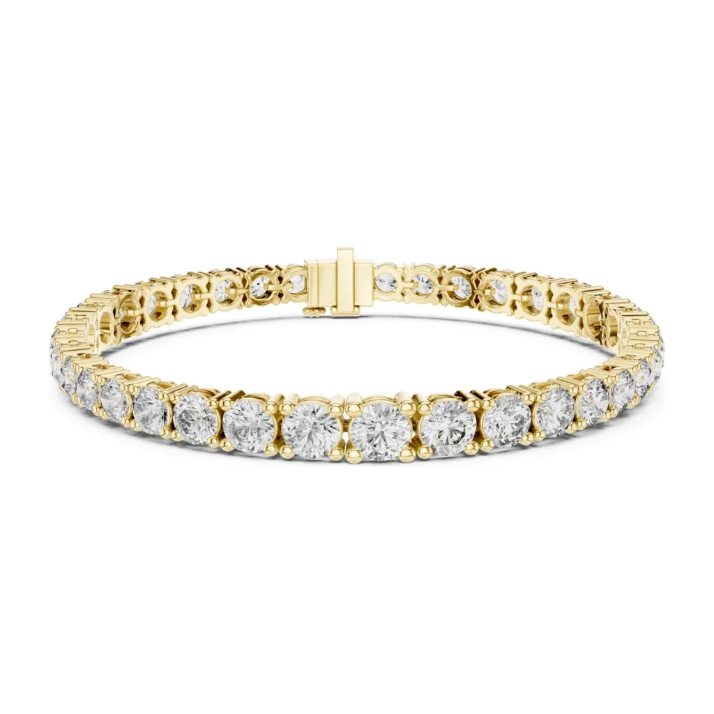 Statement Diamond Tennis Bracelet — photo 4