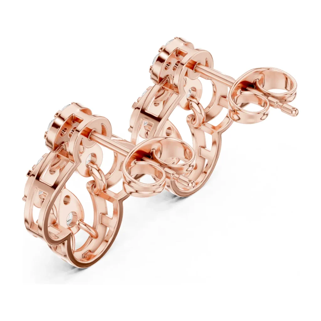 Floral Loop Studs — photo 10
