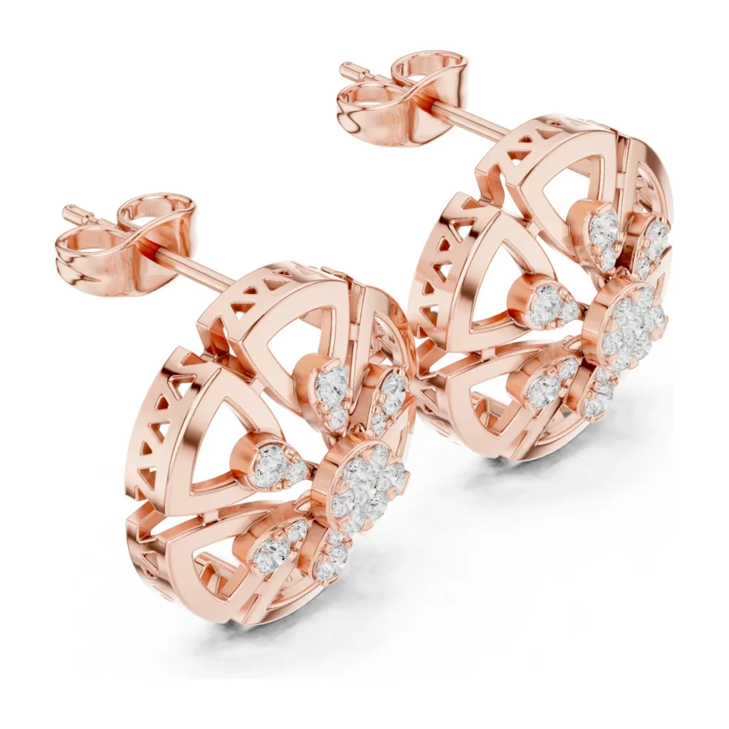 Openwork Disc Studs — photo 9