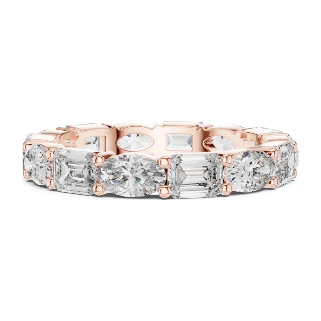 Mixed-Shape Eternity Band — photo 11