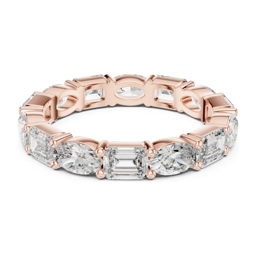 Mixed-Shape Eternity Band — photo 12