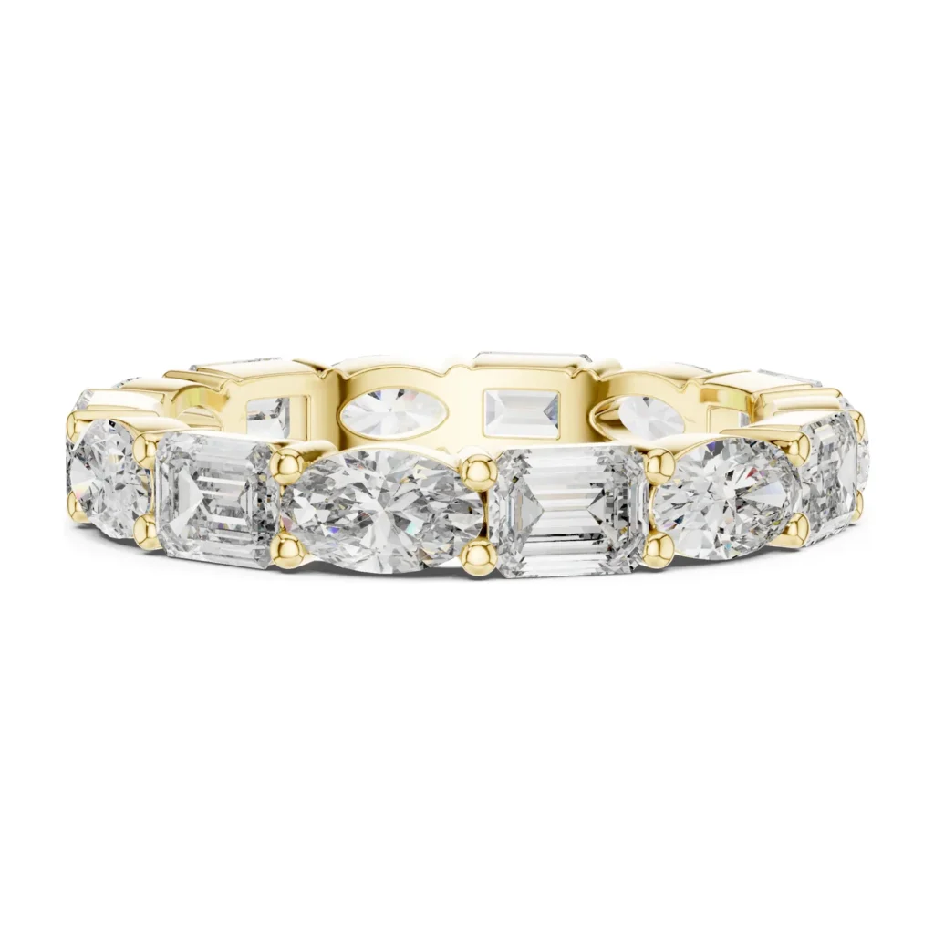 Mixed-Shape Eternity Band — photo 3