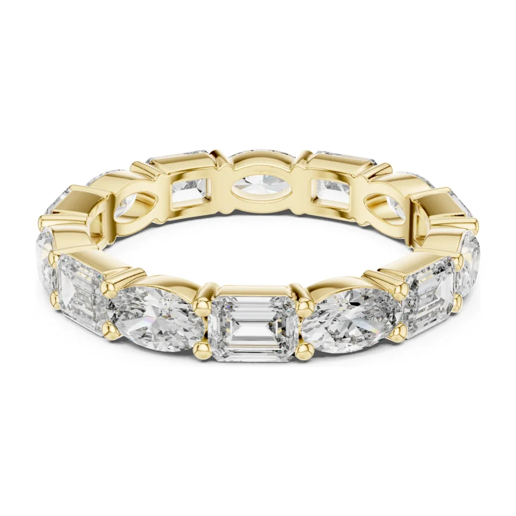 Mixed-Shape Eternity Band — photo 4