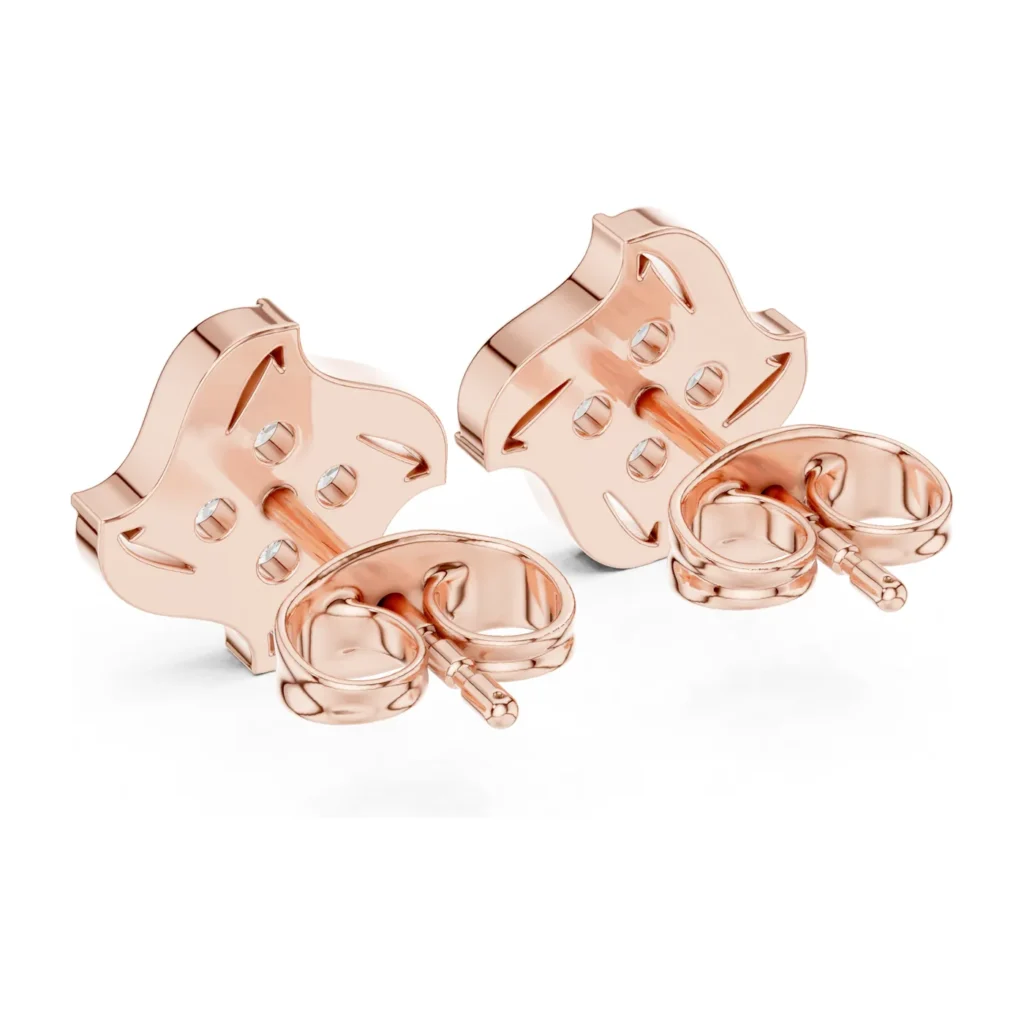 Pavé Wave Studs — photo 8