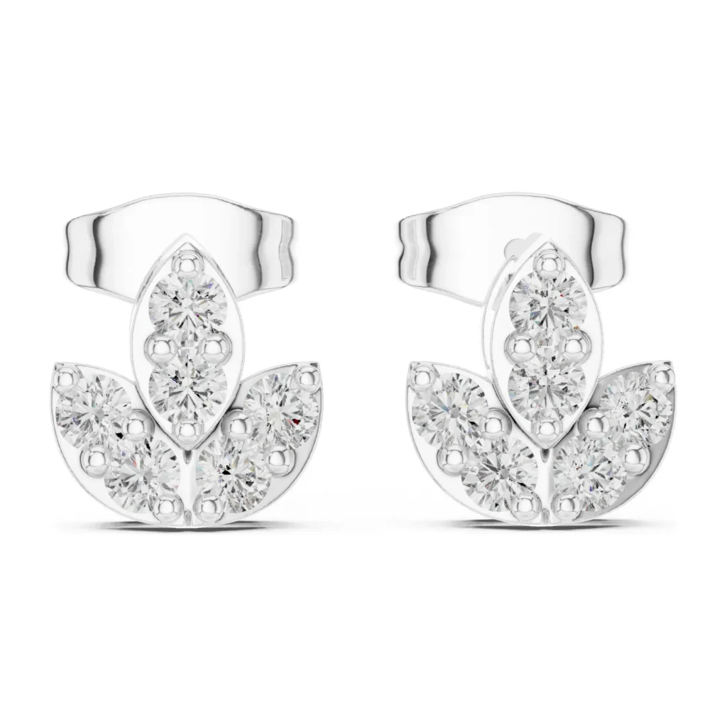 Pavé Loop Studs — photo 6