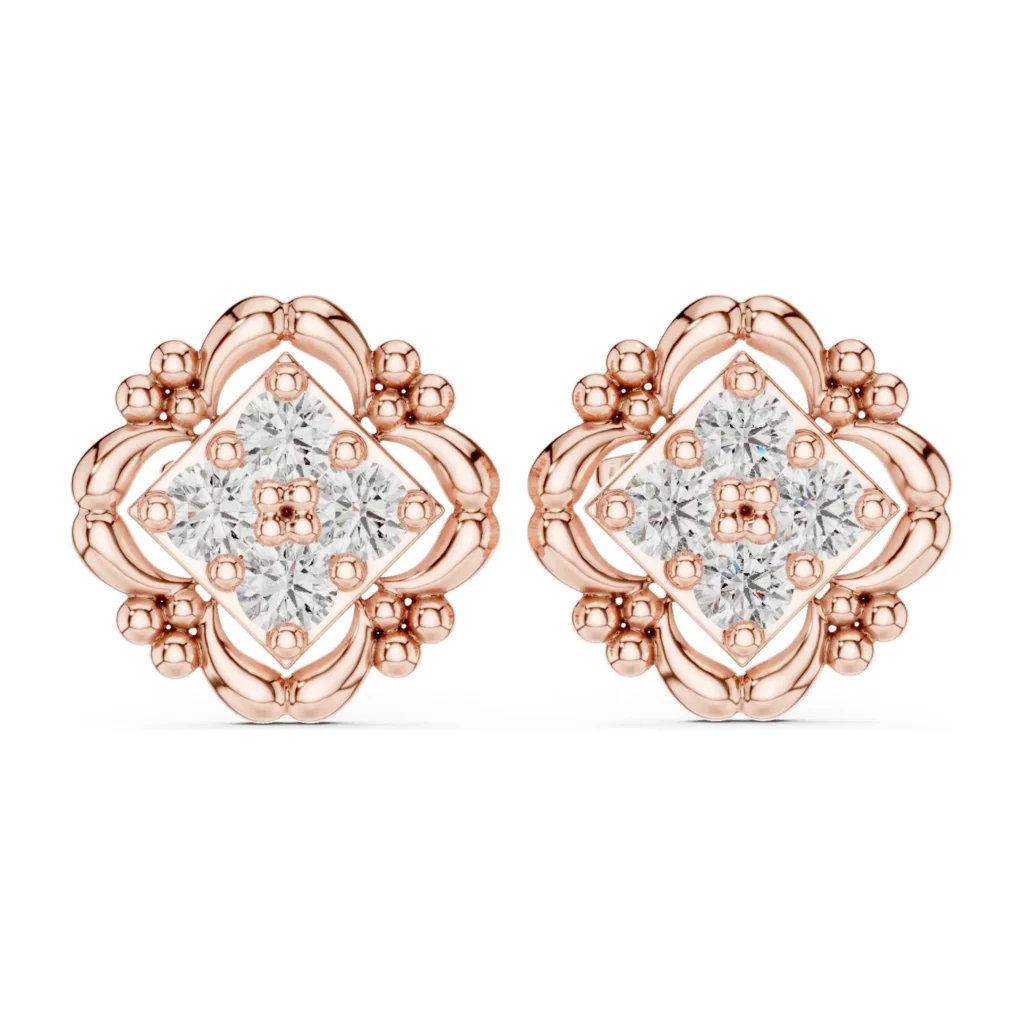 Oval Filigree Studs — photo 9