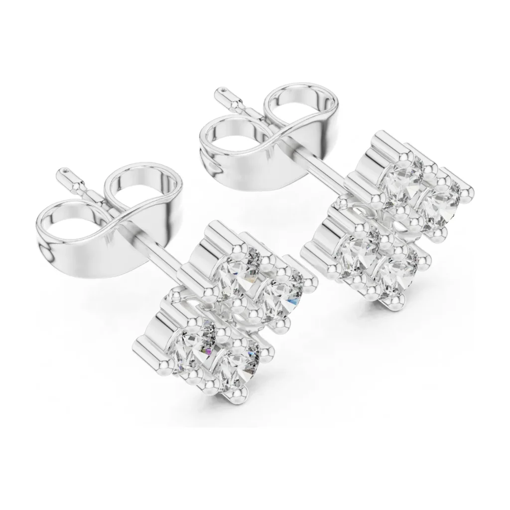 Cross Cluster Studs — photo 4