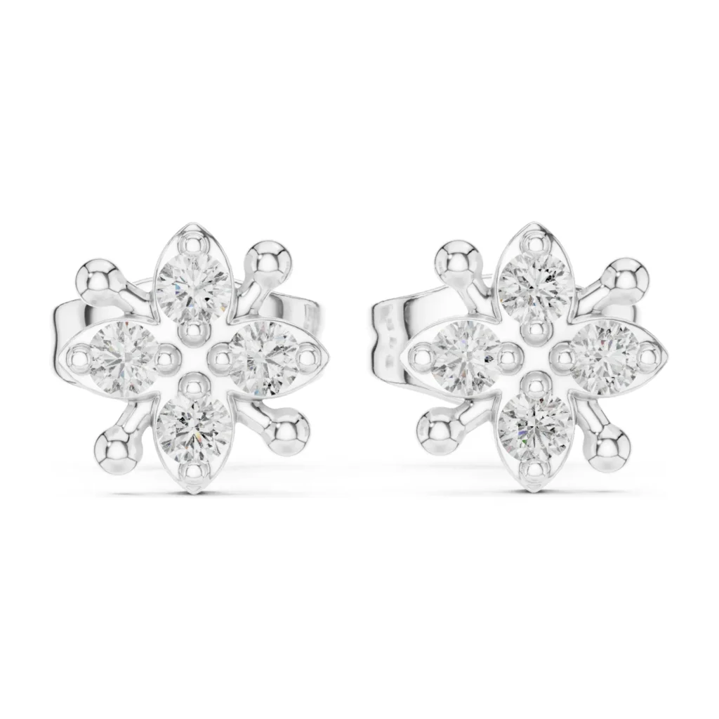 Floral Spray Studs — photo 6