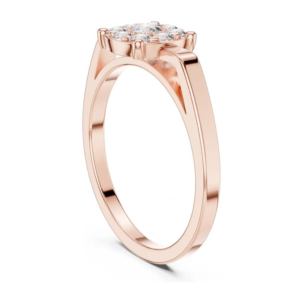 Petite Cluster Bar Ring — photo 9