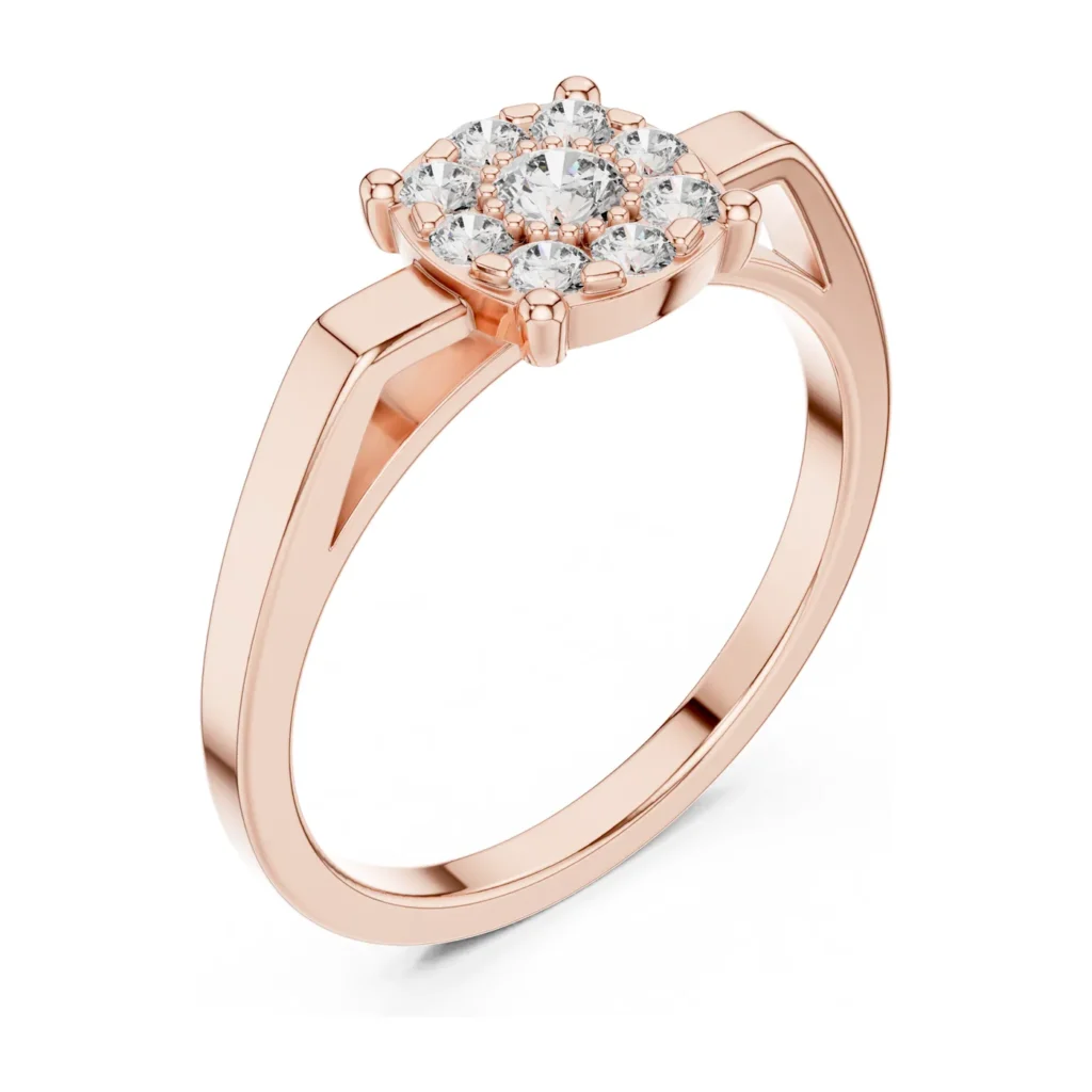 Petite Cluster Bar Ring — photo 10