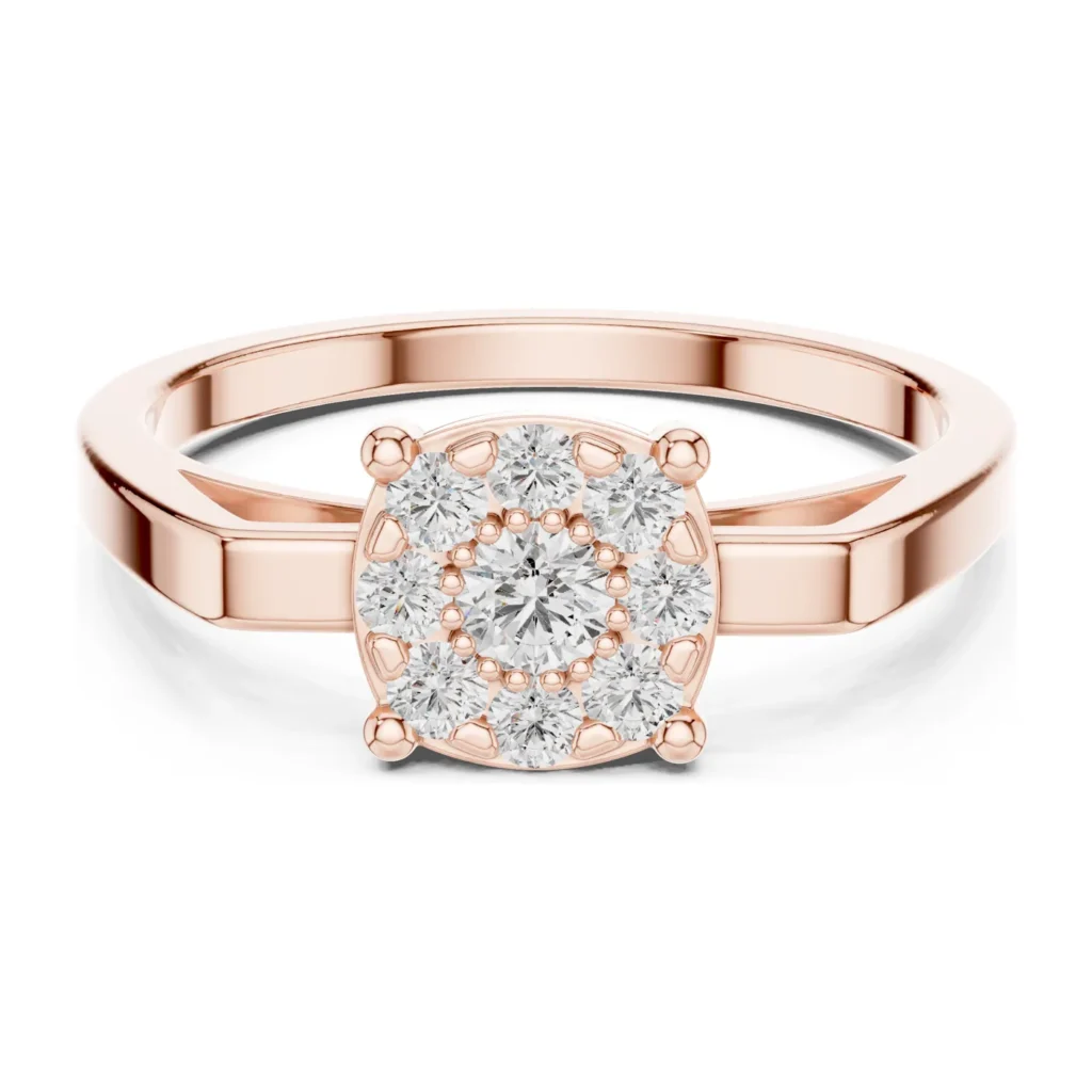 Petite Cluster Bar Ring — photo 12