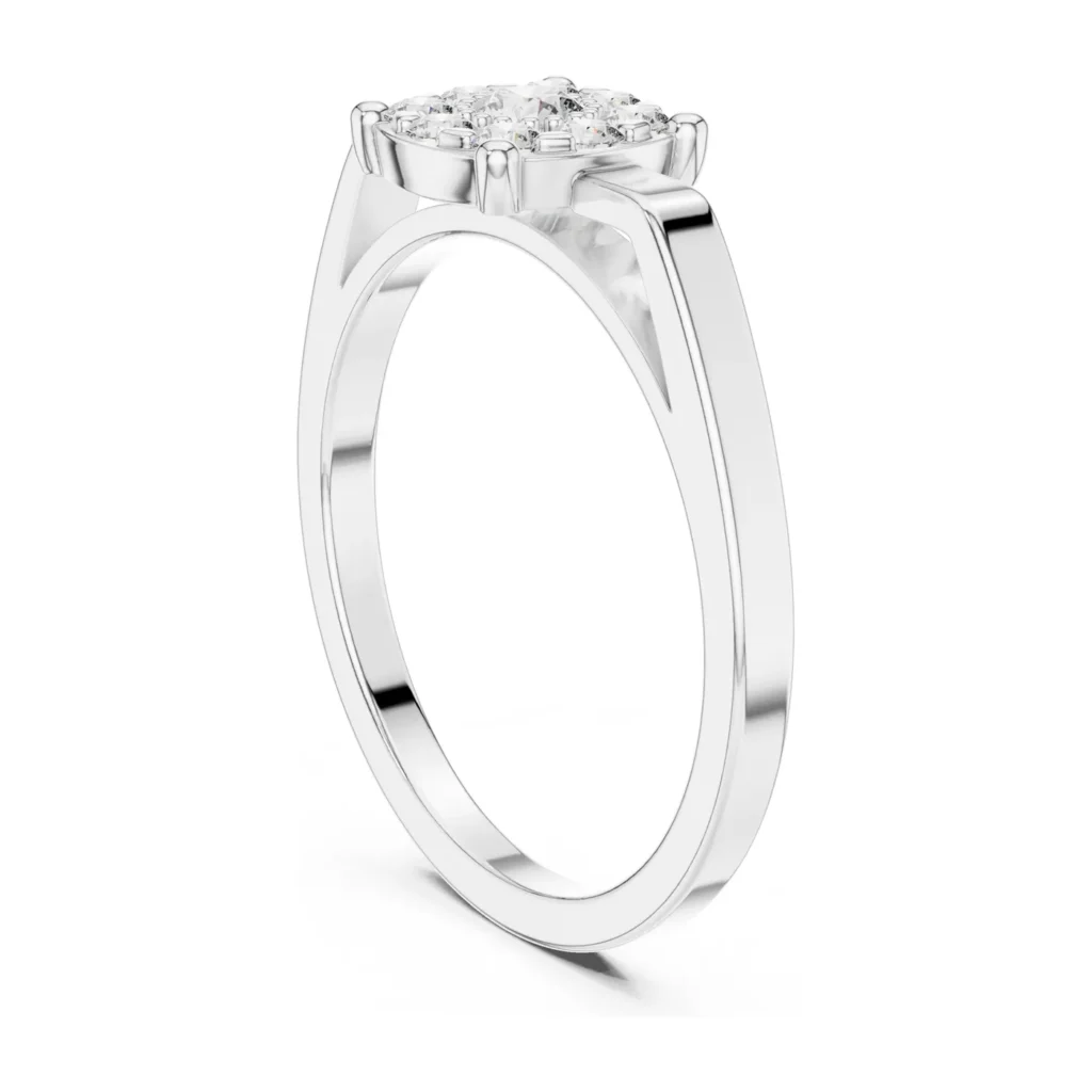 Petite Cluster Bar Ring — photo 5