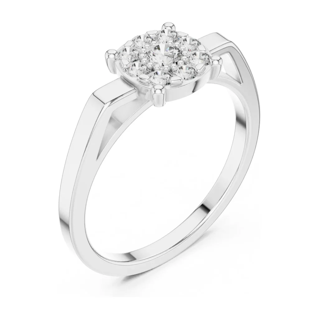 Petite Cluster Bar Ring — photo 6