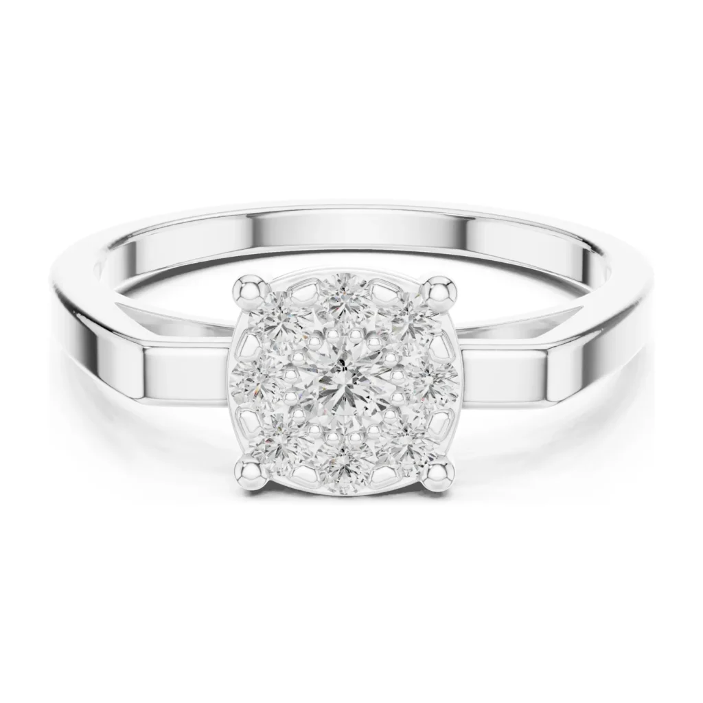 Petite Cluster Bar Ring — photo 8