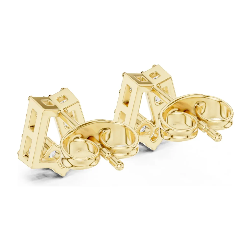 Pavé Star Outline Studs — photo 3
