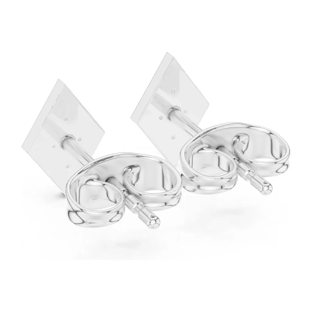 Pavé Kite Studs — photo 7