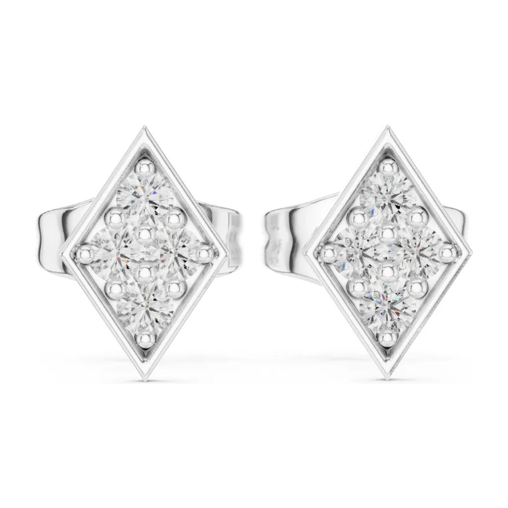 Pavé Kite Studs — photo 8