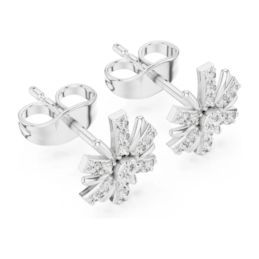 Baguette Starburst Studs — photo 6