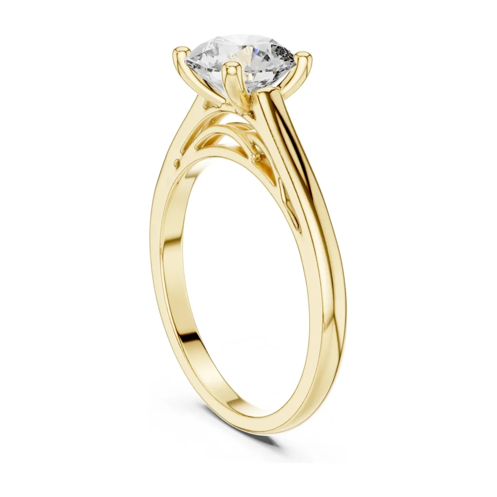 Round Cathedral Plain Solitaire