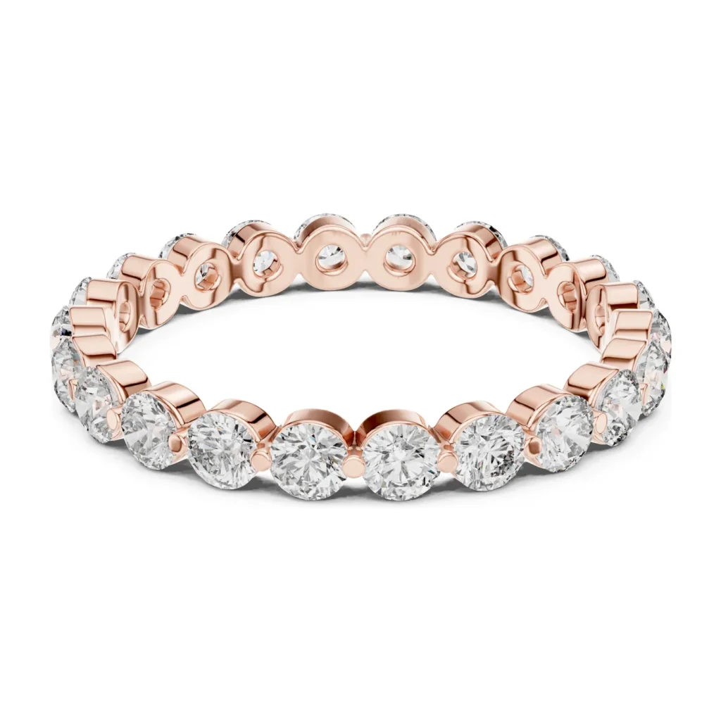 Petite Bezel & Round Eternity Band — photo 12