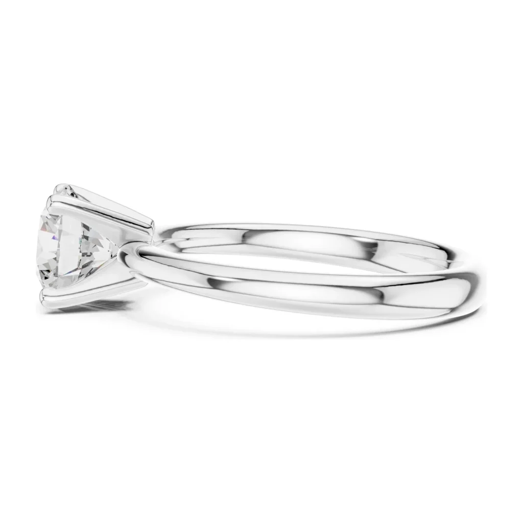 Round Knife-Edge Solitaire — photo 7
