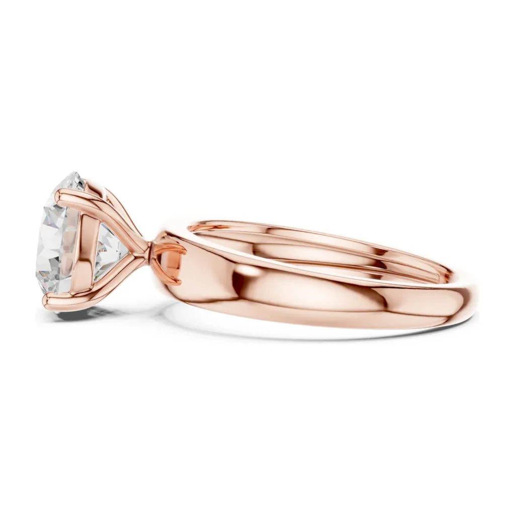 Round Bold Solitaire Ring — photo 11
