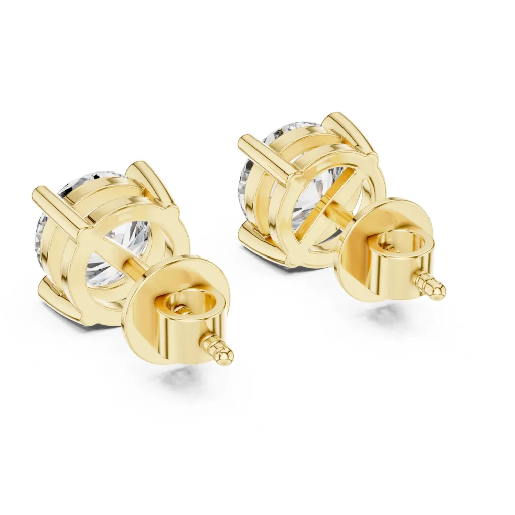 Statement Round Stud Earrings — photo 2